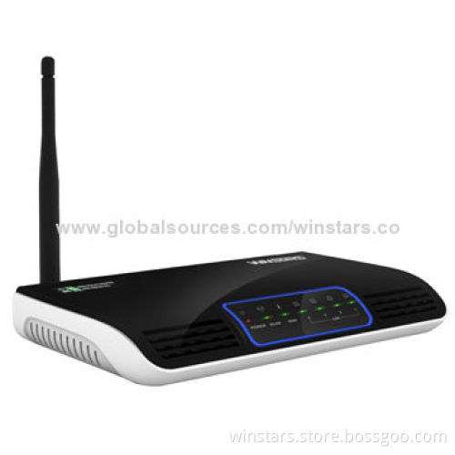 Wireless-N Broadband Router (1T1R) with Detachable Omnidirectional AntennasNew